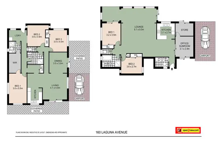 Floorplan of Homely house listing, 160 Laguna Ave, Palm Beach QLD