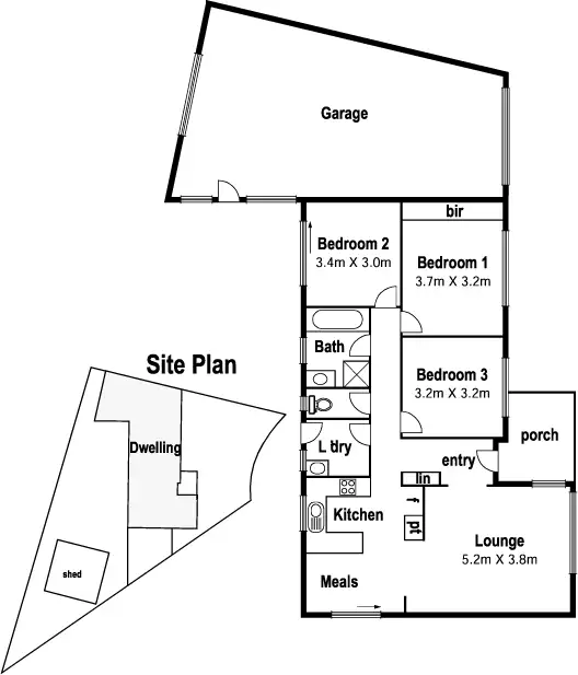 Floorplan of Homely house listing, 7 Noel Ct, Thomastown VIC