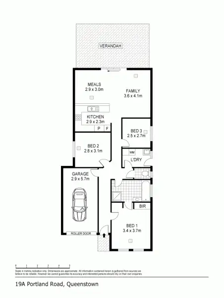Floorplan of Homely house listing, 19A Portland Rd, Queenstown SA