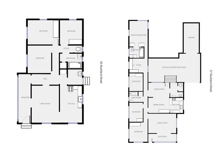 Floorplan of Homely house listing, 55 Buckland St, Harristown QLD