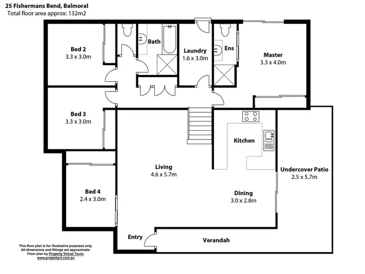 Floorplan of Homely house listing, 25 Fishermans Bend, Balmoral QLD