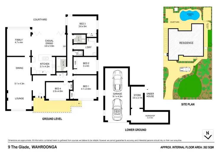 Floorplan of Homely house listing, 9 The Glade, Wahroonga NSW
