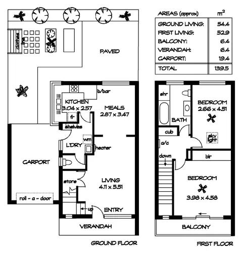Floorplan of Homely house listing, 8/16 Bishop St, Renown Park SA
