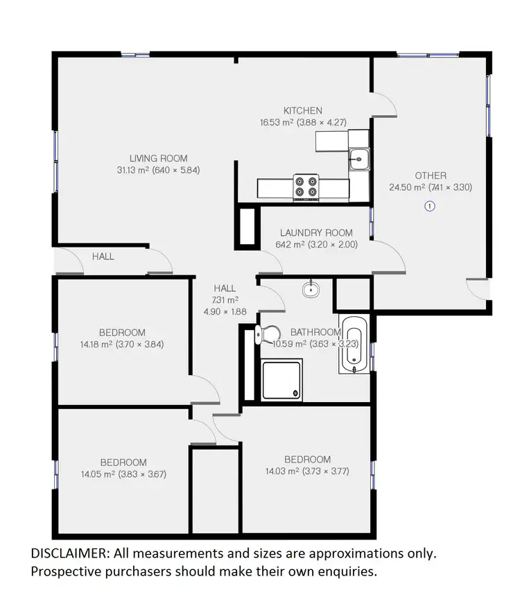 Floorplan of Homely house listing, 191 Twynam St, Temora NSW