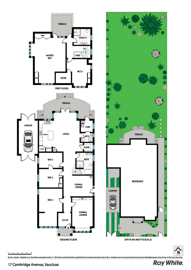 Floorplan of Homely house listing, 17 Cambridge Ave, Vaucluse NSW