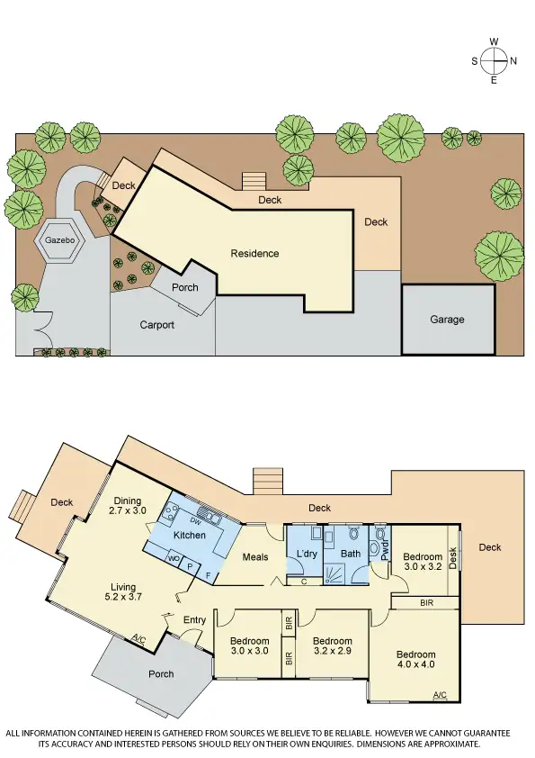 Floorplan of Homely house listing, 47 Winston Dr, Doncaster VIC