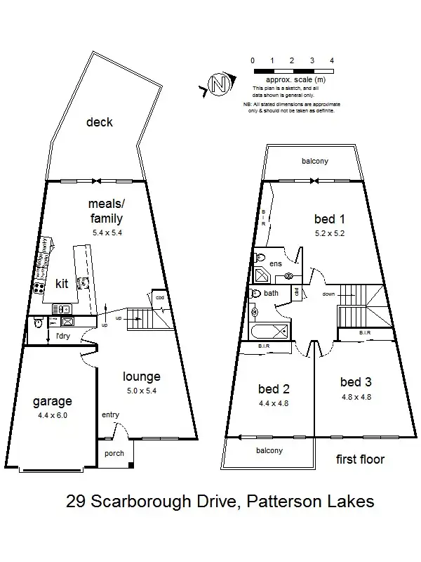 Floorplan of Homely house listing, 29 Scarborough Dr, Patterson Lakes VIC