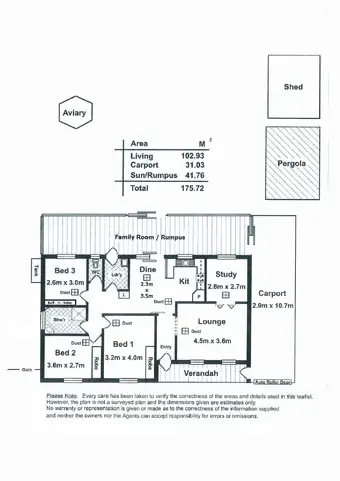 Floorplan of Homely house listing, 206 States Rd, Morphett Vale SA