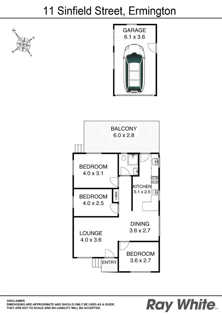 Floorplan of Homely house listing, 11 Sinfield St, Ermington NSW