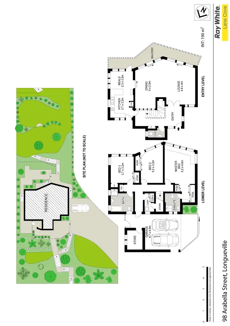 Floorplan of Homely house listing, 98 Arabella St, Longueville NSW