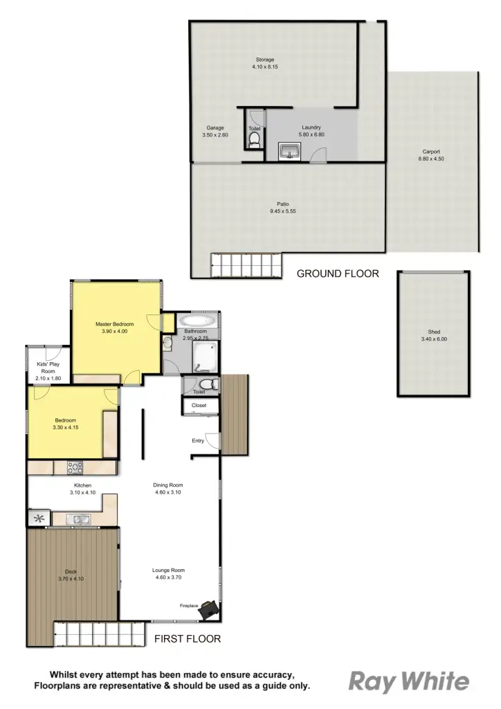 Floorplan of Homely house listing, 34 Constancia St, Mitchelton QLD