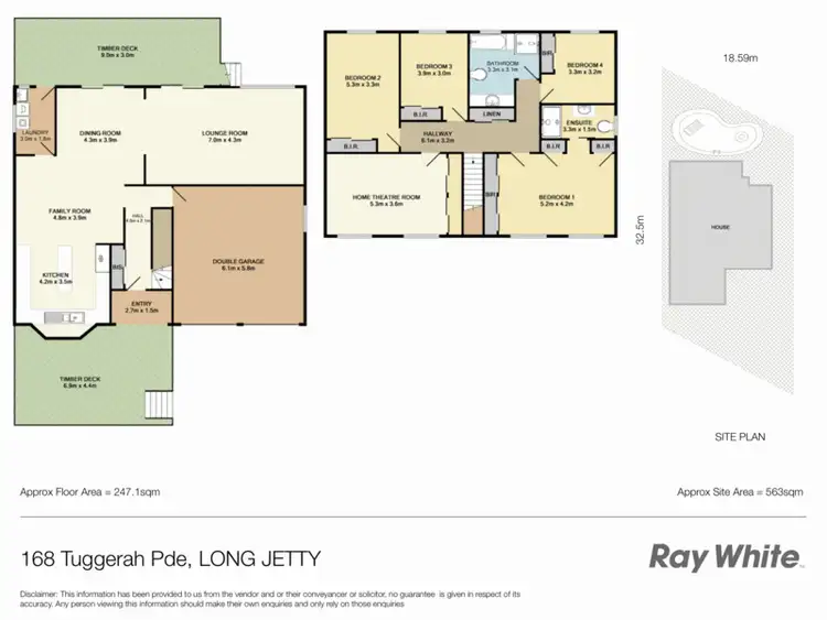 Floorplan of Homely house listing, 168 Tuggerah Pde, Long Jetty NSW