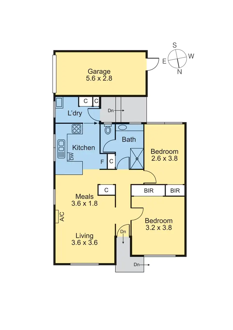 Floorplan of Homely house listing, 1/40 Durham Rd, Surrey Hills VIC