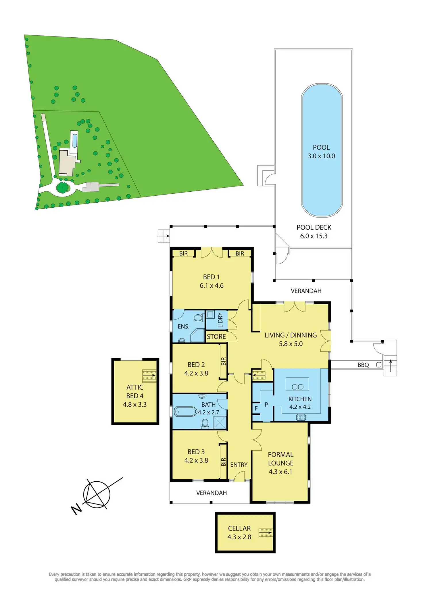 Floorplan of Homely house listing, 50 Osterlund Ct, Lara VIC