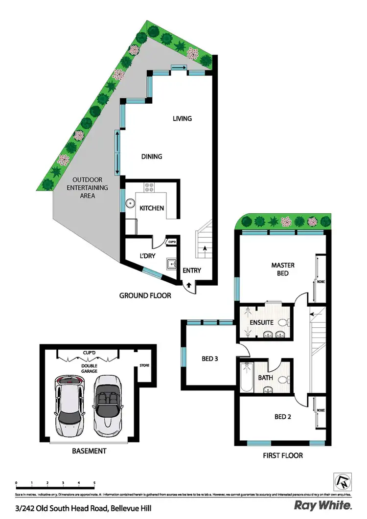 Floorplan of Homely apartment listing, 3/242 Old South Head Rd, Bellevue Hill NSW