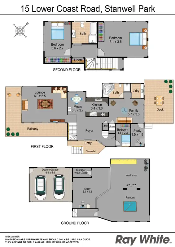 Floorplan of Homely house listing, 15 Lower Coast Rd, Stanwell Park NSW