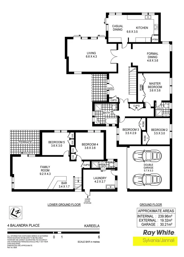 Floorplan of Homely house listing, 4 Balandra Pl, Kareela NSW
