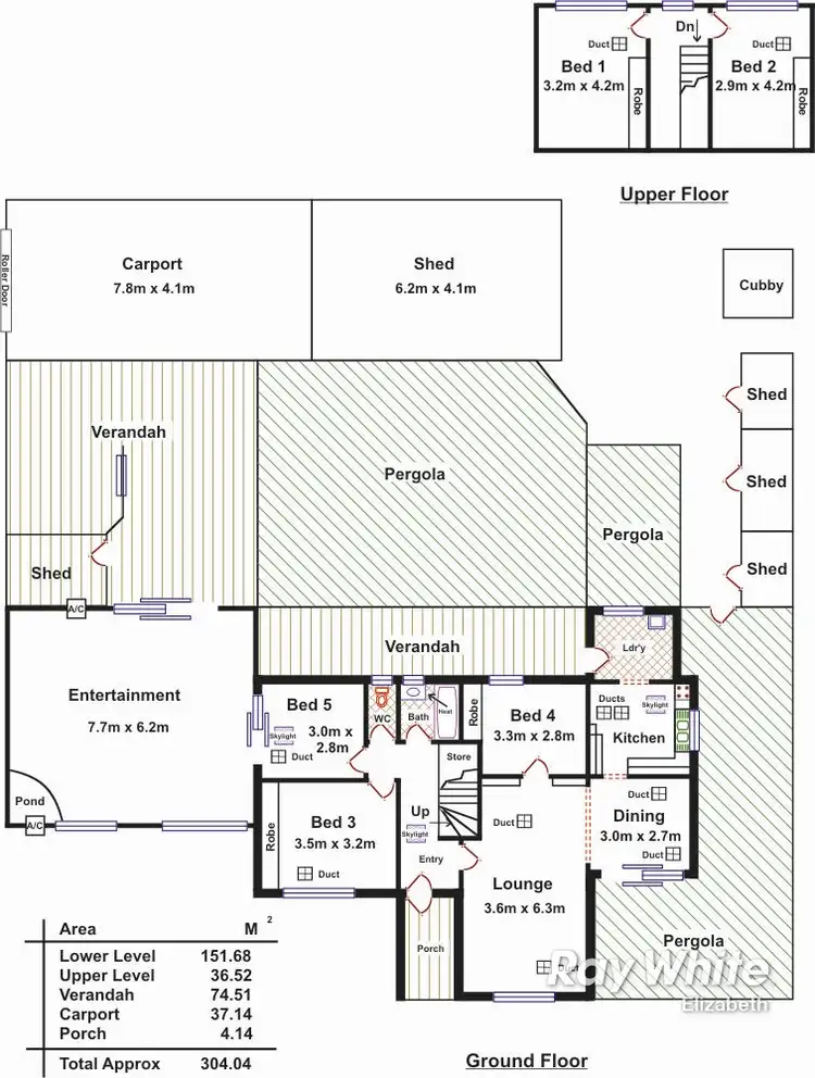 Floorplan of Homely house listing, 37 Berryman Rd, Smithfield Plains SA