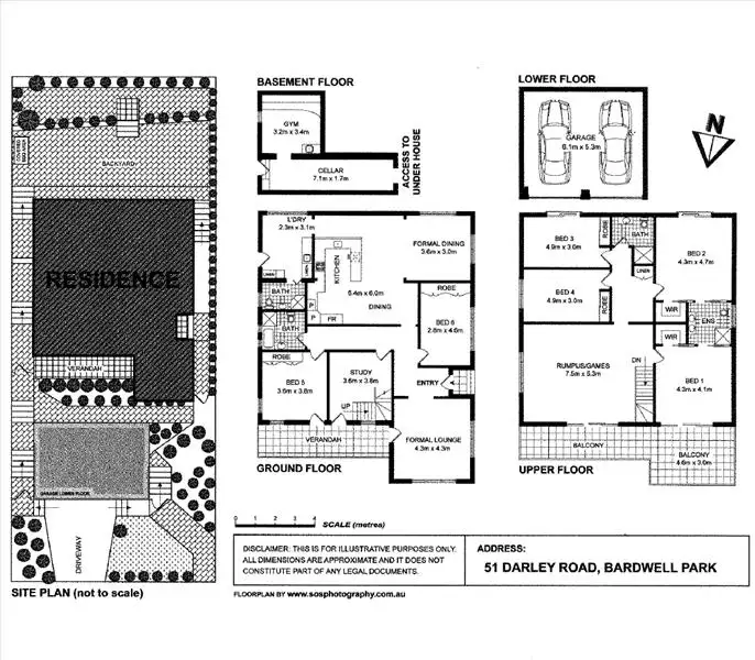 Floorplan of Homely house listing, 51 Darley Rd, Bardwell Park NSW