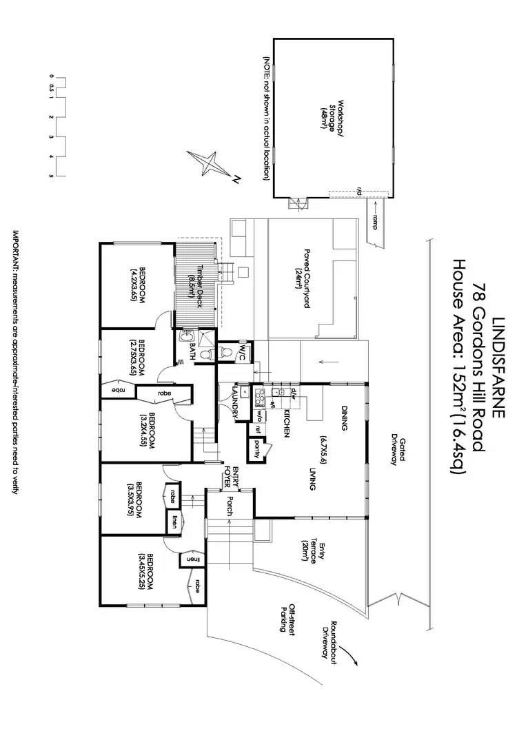 Floorplan of Homely house listing, 78 Gordons Hill Rd, Lindisfarne TAS