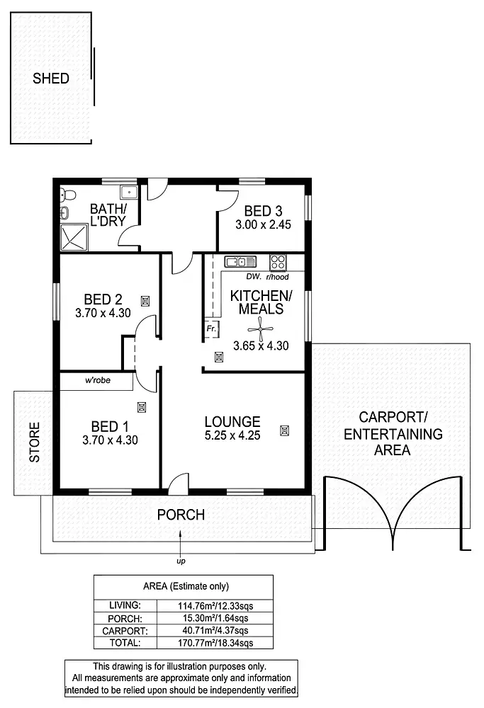 Floorplan of Homely house listing, 20 Jervois Ave, Magill SA