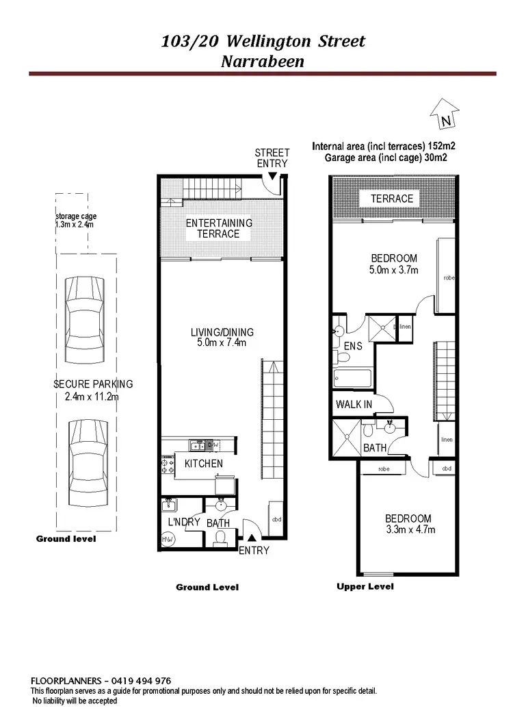 Floorplan of Homely apartment listing, 103/20 Wellington St, Narrabeen NSW