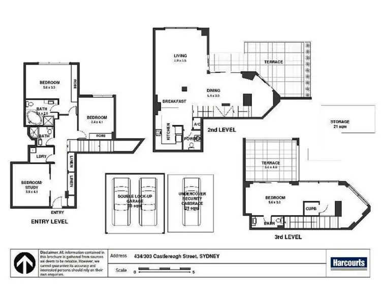 Floorplan of Homely apartment listing, 434/303 Castlereagh St, Haymarket NSW