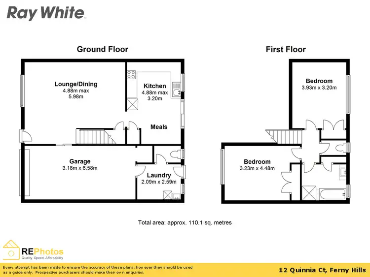 Floorplan of Homely house listing, 12 Quinnia Ct, Ferny Hills QLD