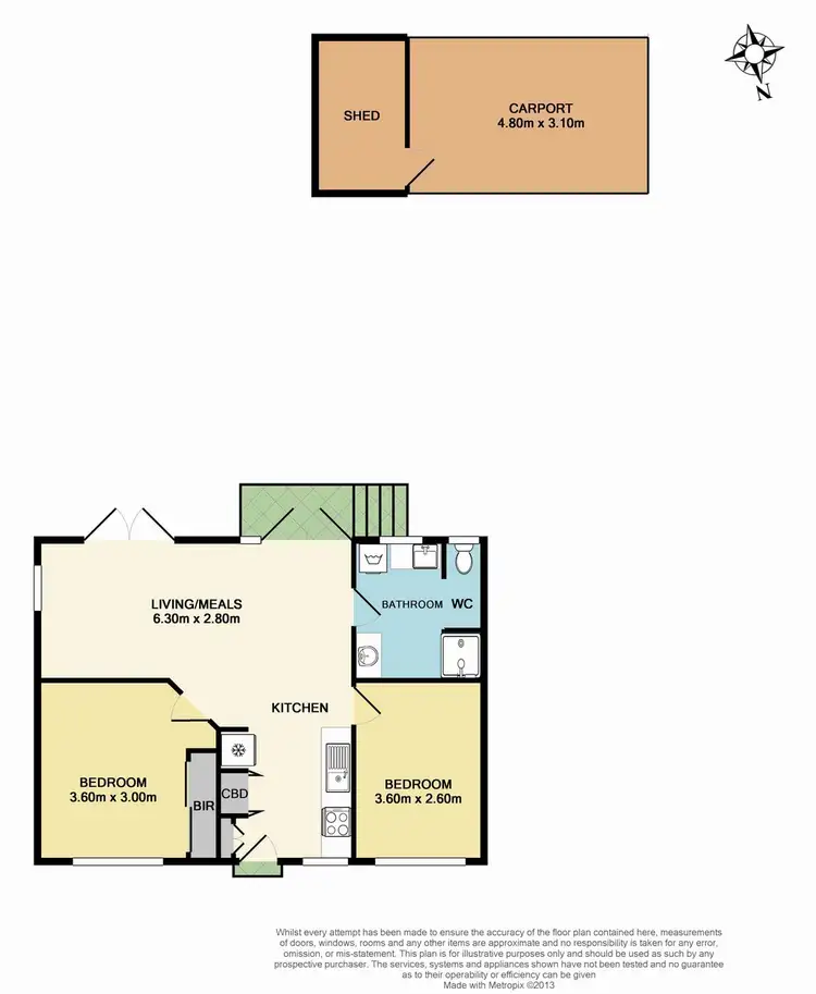 Floorplan of Homely unit listing, 4 Winwood Dr, Ferntree Gully VIC