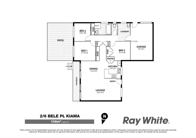 Floorplan of Homely other listing, 6a Bele Pl, Kiama NSW