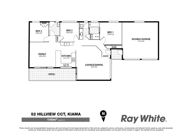 Floorplan of Homely house listing, 52 Hillview Cct, Kiama NSW