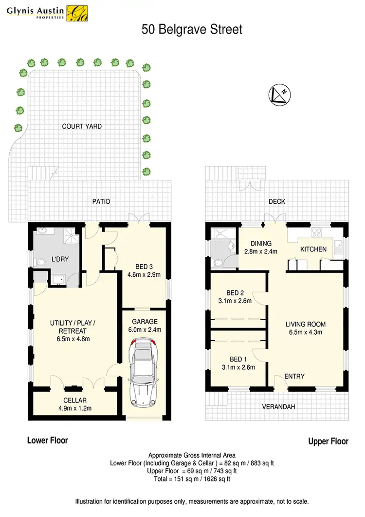 Floorplan of Homely house listing, 50 Belgrave St, Brisbane (cbd) QLD