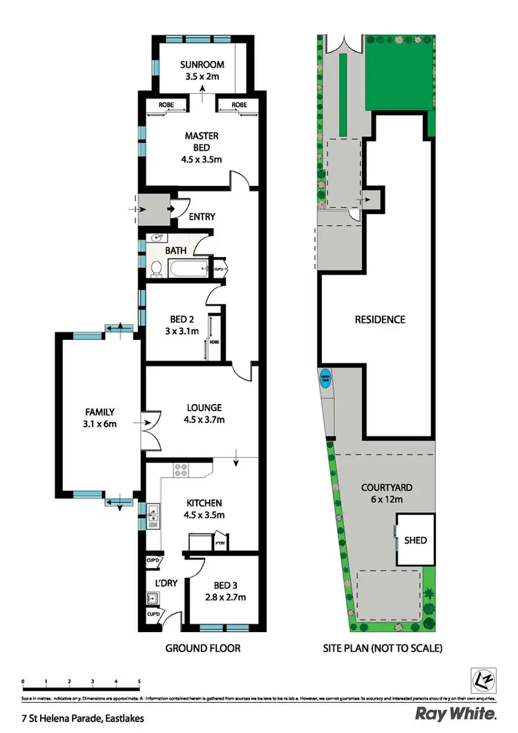 Floorplan of Homely house listing, 7 St Helena Pde, Eastlakes NSW