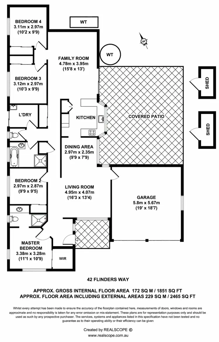 Floorplan of Homely house listing, 42 Flinders Way, Albany Creek QLD
