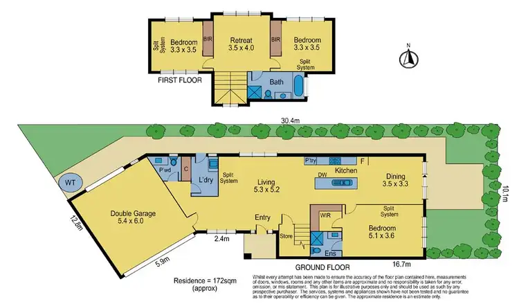 Floorplan of Homely townhouse listing, 2/13 Lilac Ct, Blackburn North VIC