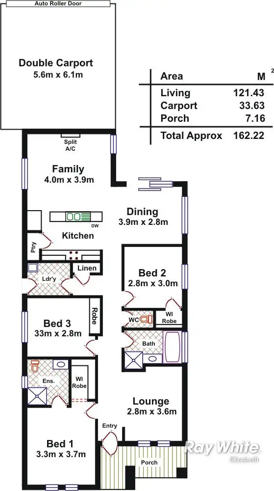 Floorplan of Homely house listing, 148 Newton Blvd, Munno Para SA