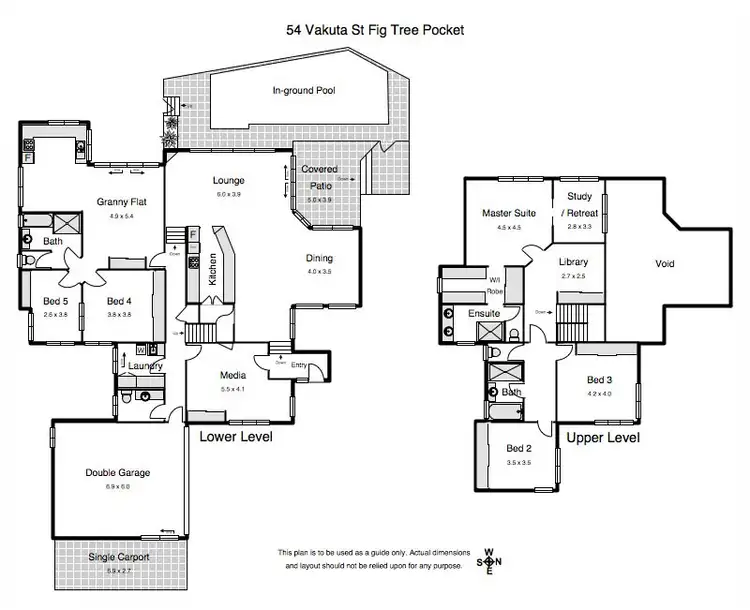 Floorplan of Homely house listing, 54 Vakuta St, Fig Tree Pocket QLD