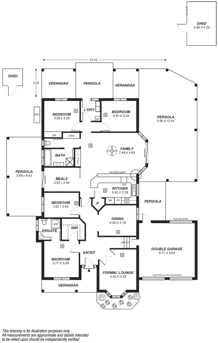 Floorplan of Homely house listing, 63 Glendale Ave, Flagstaff Hill SA