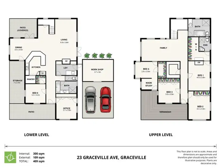 Floorplan of Homely house listing, 23 Graceville Ave, Graceville QLD