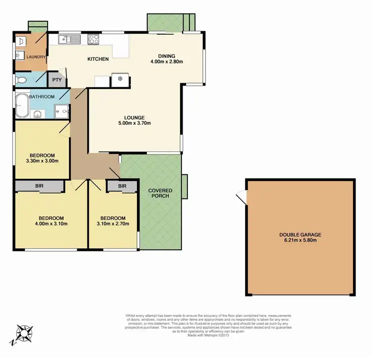 Floorplan of Homely house listing, 29 Gertonia Ave, Boronia VIC