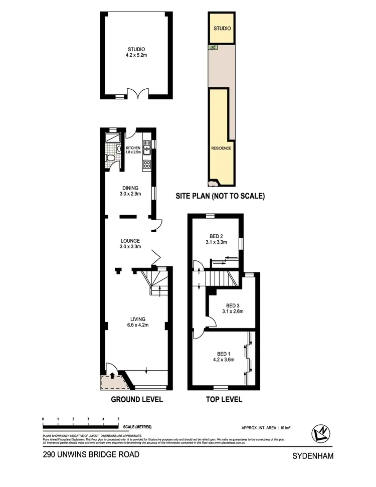 Floorplan of Homely house listing, 290 Unwins bridge Rd, Sydenham NSW