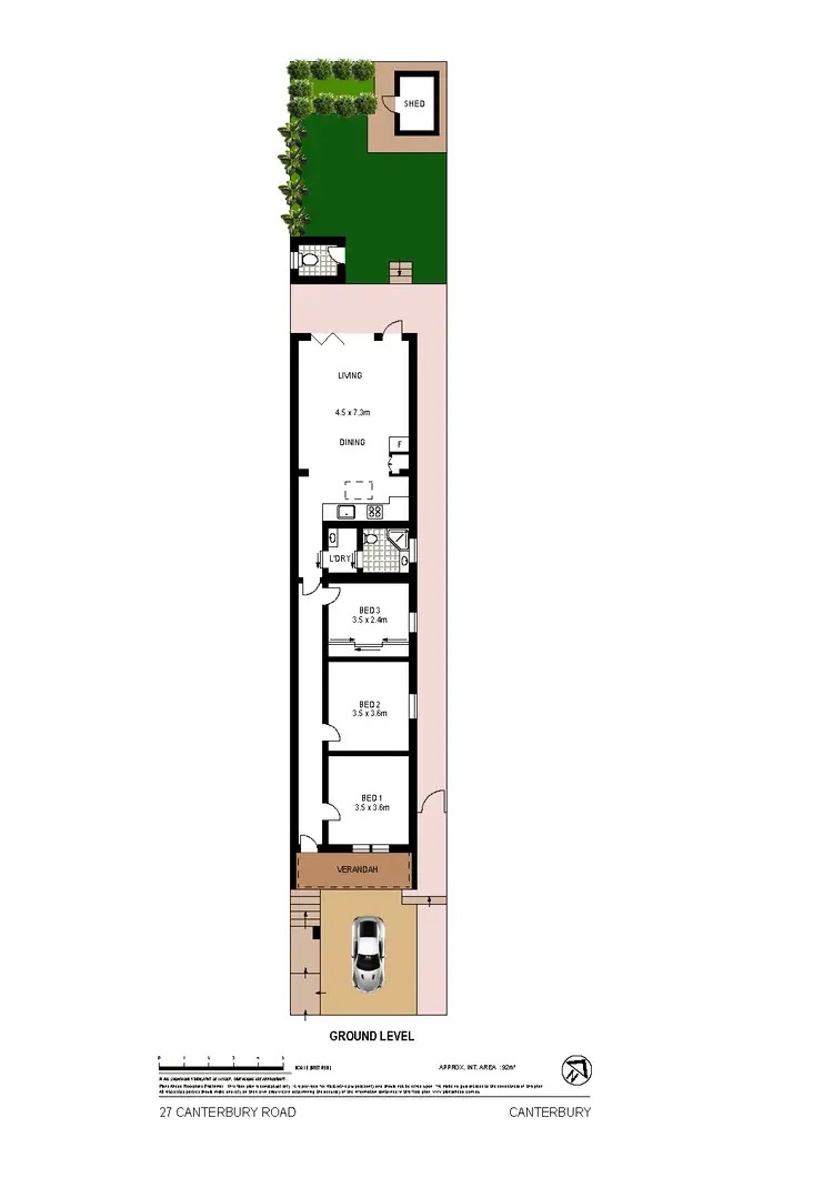 Floorplan of Homely house listing, 27 Canterbury Rd, Canterbury NSW