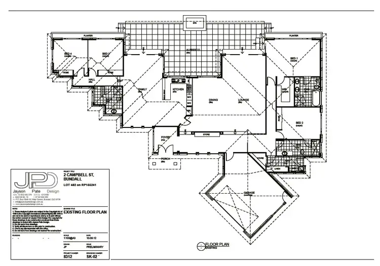 Floorplan of Homely house listing, 2 Campbell St, Bundall QLD