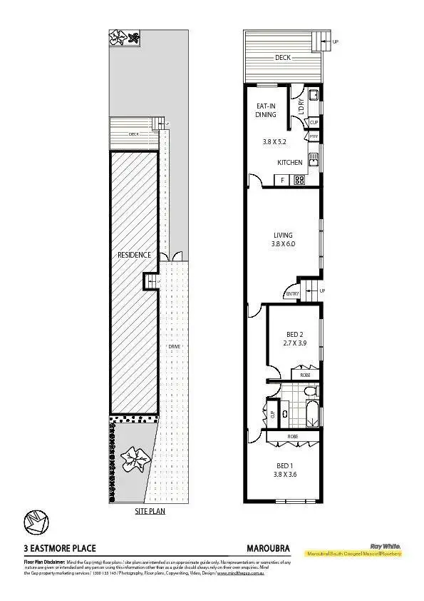 Floorplan of Homely house listing, 3 Eastmore Pl, Maroubra NSW