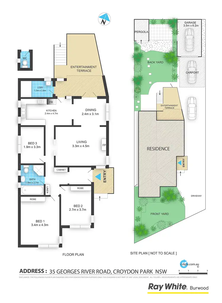 Floorplan of Homely house listing, 35 Georges River Rd, Croydon Park NSW