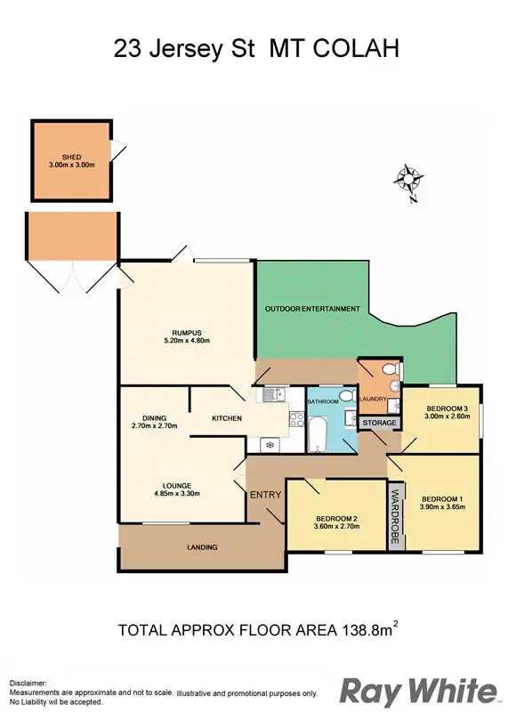 Floorplan of Homely house listing, 23 Jersey St, Mount Colah NSW