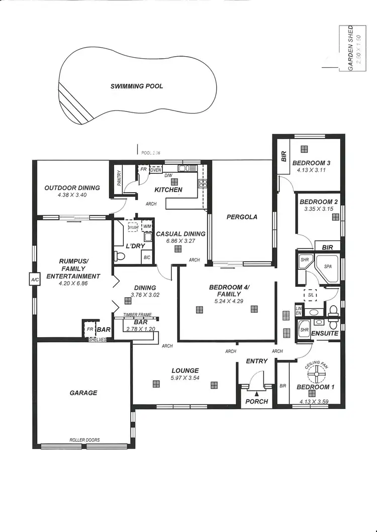 Floorplan of Homely house listing, 28 Margaret St, Kidman Park SA