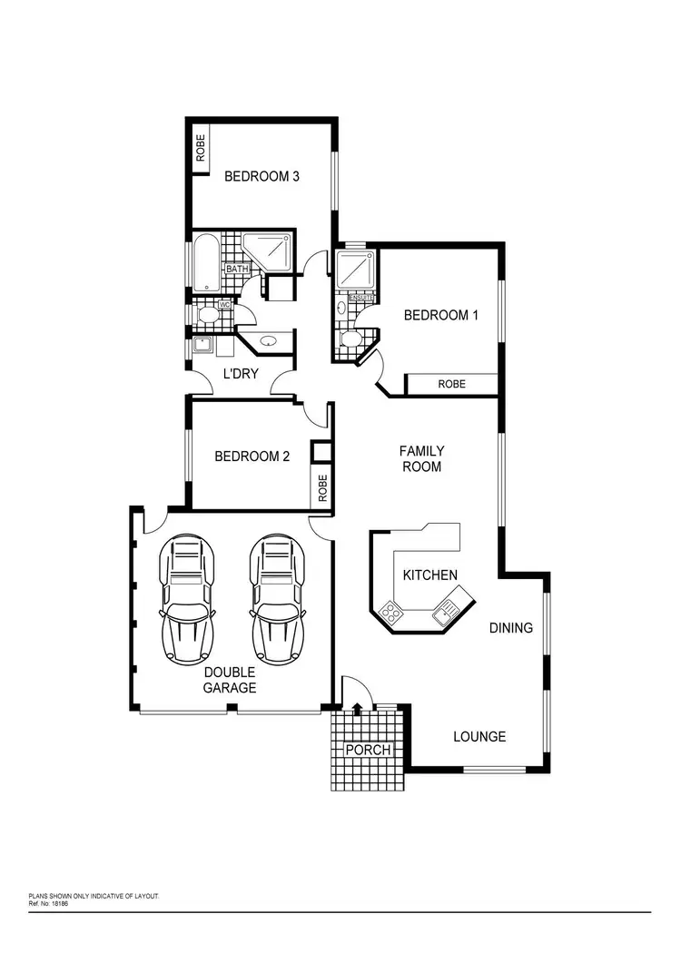 Floorplan of Homely house listing, 63 Tarrant Cres, Dunlop ACT