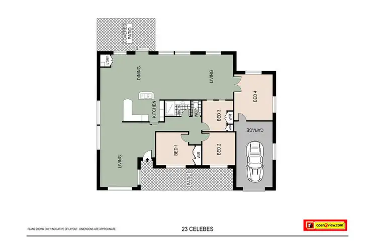 Floorplan of Homely house listing, 23 Celebes Ave, Palm Beach QLD