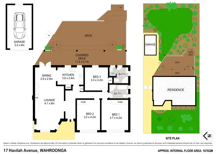 Floorplan of Homely house listing, 17 Havilah Ave, Wahroonga NSW
